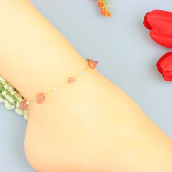 Handmade Anklet – A Stylish Choice for Women, Thoughtful Gift Idea, EVCH1235 - Picture 8 of 9